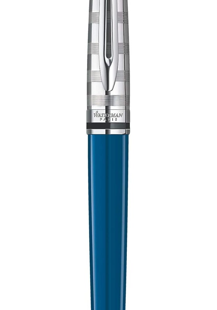Waterman Expert Deluxe Blue Obsession CT Rollerball Pen - Image 2